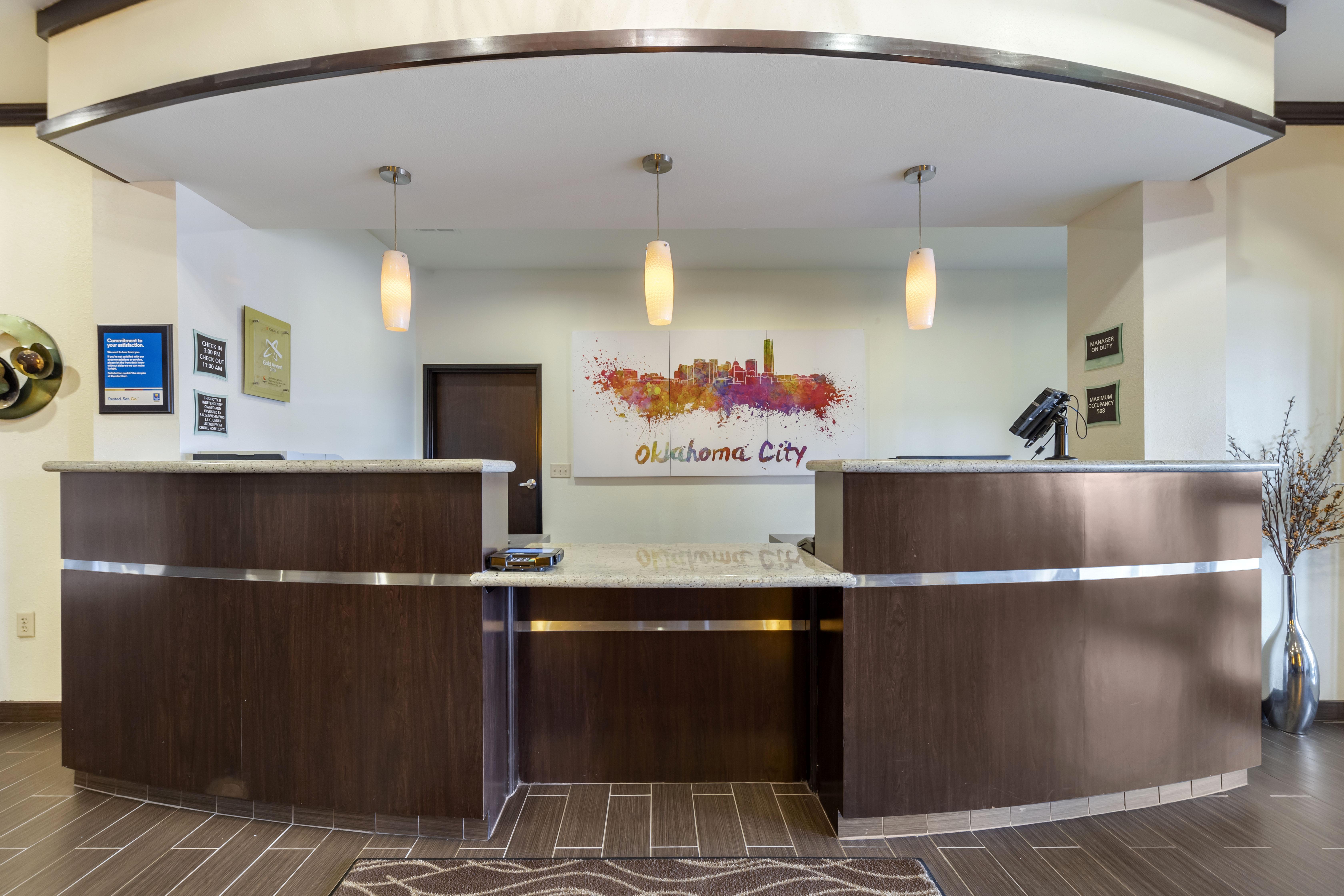 Comfort Inn & Suites Oklahoma City West - I-40 Buitenkant foto